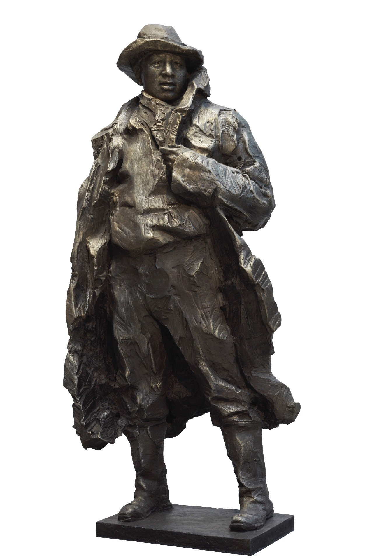 <h2>孔繁森</h2><p>作者：吴为山</p><p>创作年代：2008年</p><p>规格：204cm×69cm×87cm</p><p>品类：雕塑</p>